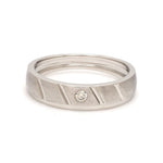 Load image into Gallery viewer, Designer Platinum Couple Rings with Diamonds JL PT 1125
