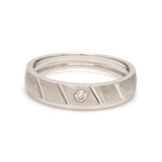 Load image into Gallery viewer, Designer Platinum Couple Rings with Diamonds JL PT 1125
