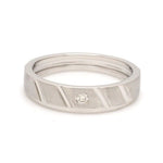 Load image into Gallery viewer, Designer Platinum Couple Rings with Diamonds JL PT 1125
