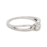 Load image into Gallery viewer, Designer Platinum Couple Rings with Single Diamonds JL PT 525
