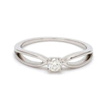 Load image into Gallery viewer, Designer Platinum Couple Rings with Single Diamonds JL PT 525
