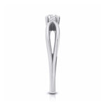 Load image into Gallery viewer, Designer Platinum Couple Rings with Single Diamonds JL PT 525
