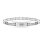 Load image into Gallery viewer, Designer Platinum Diamond Bangle JL PTB 757
