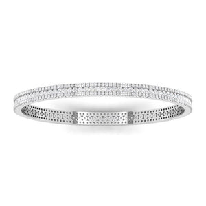 Designer Platinum Diamond Bangle JL PTB 757