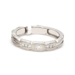 Load image into Gallery viewer, Designer Platinum Diamond Couple Rings JL PT 1130
