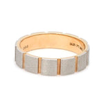 Load image into Gallery viewer, Platinum &amp; Rose Gold Couple Rings with Diamond JL PT 1112
