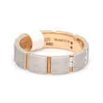 Load image into Gallery viewer, Platinum &amp; Rose Gold Couple Rings with Diamond JL PT 1112
