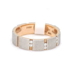 Load image into Gallery viewer, Platinum &amp; Rose Gold Couple Rings with Diamond JL PT 1112
