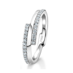 Load image into Gallery viewer, Designer Platinum Love Bands Diamonds Rings JL PT 1263
