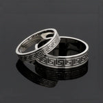 Load image into Gallery viewer, Designer Platinum Love Bands JL PT 1323
