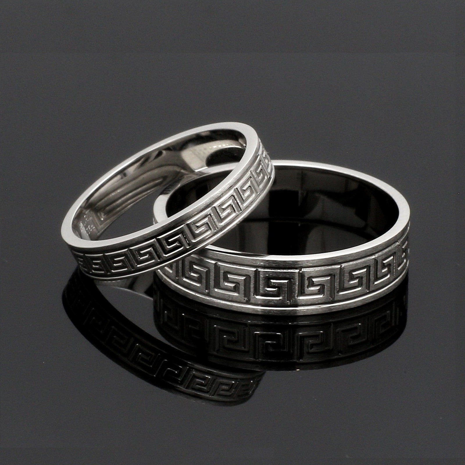 Designer Platinum Love Bands JL PT 1323