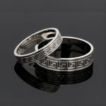 Load image into Gallery viewer, Designer Platinum Love Bands JL PT 1323
