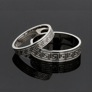 Designer Platinum Love Bands JL PT 1323
