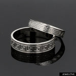 Load image into Gallery viewer, Designer Platinum Love Bands JL PT 1323
