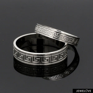 Designer Platinum Love Bands JL PT 1323