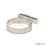 Load image into Gallery viewer, Designer Platinum Love Bands JL PT 1323

