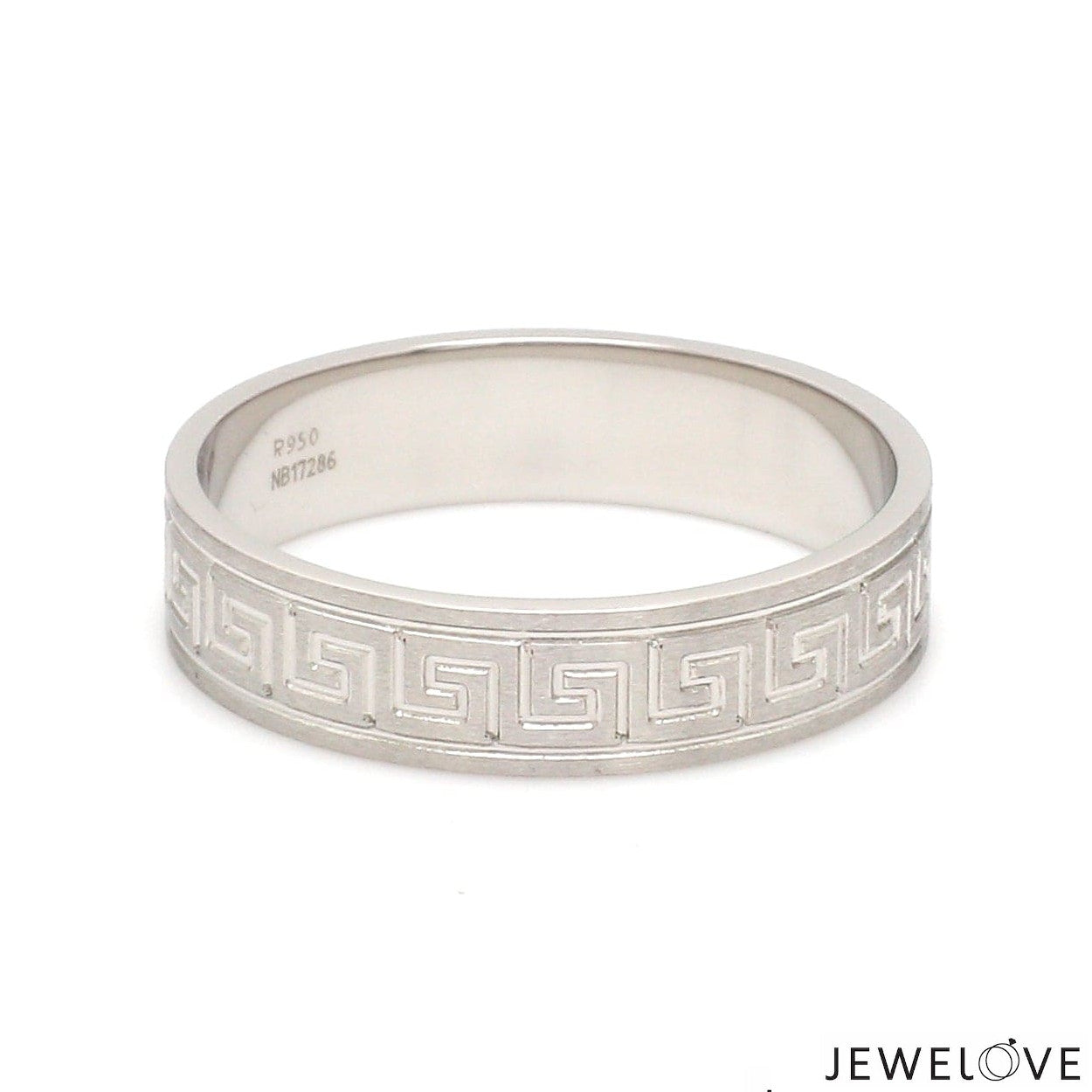 Designer Platinum Love Bands JL PT 1323