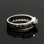 Load image into Gallery viewer, Designer Platinum Love Bands JL PT 927
