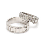 Load image into Gallery viewer, Designer Platinum Love Bands JL PT 927
