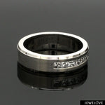 Load image into Gallery viewer, Designer Platinum Love Bands with Diamond JL PT 1067
