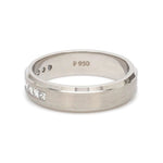 Load image into Gallery viewer, Designer Platinum Love Bands with Diamond JL PT 1067
