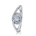 Load image into Gallery viewer, Designer Platinum Love Bands with Diamonds JL PT 1063
