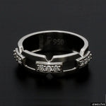 Load image into Gallery viewer, Designer Platinum Love Bands with Diamonds JL PT 426
