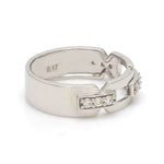 Load image into Gallery viewer, Designer Platinum Love Bands with Diamonds JL PT 426
