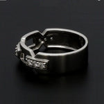 Load image into Gallery viewer, Designer Platinum Love Bands with Diamonds JL PT 426
