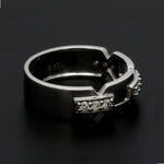 Load image into Gallery viewer, Designer Platinum Love Bands with Diamonds JL PT 426

