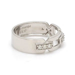 Load image into Gallery viewer, Designer Platinum Love Bands with Diamonds JL PT 426
