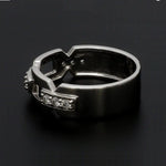Load image into Gallery viewer, Designer Platinum Love Bands with Diamonds JL PT 426
