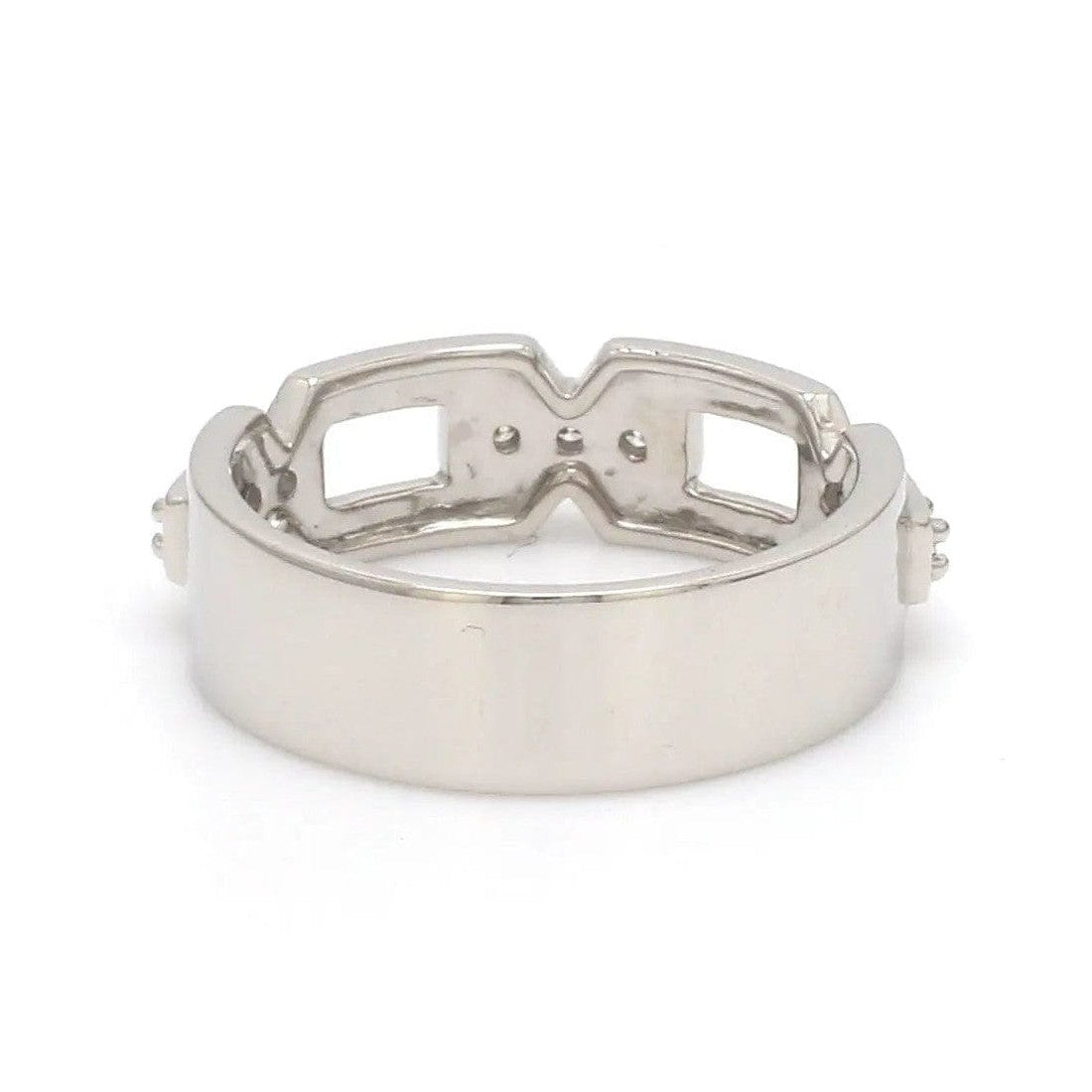 Designer Platinum Love Bands with Diamonds JL PT 426