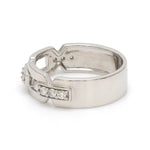 Load image into Gallery viewer, Designer Platinum Love Bands with Diamonds JL PT 426
