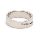 Load image into Gallery viewer, Designer Platinum Love Bands with Diamonds JL PT 597-A

