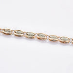 Load image into Gallery viewer, Designer Platinum &amp; Rose Gold Bracelet for Men JL PTB 698
