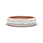 Load image into Gallery viewer, Designer Platinum &amp; Rose Gold Couple Rings JL PT 1113
