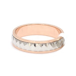 Load image into Gallery viewer, Designer Platinum &amp; Rose Gold Couple Rings JL PT 1113
