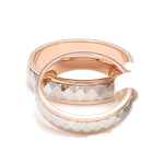 Load image into Gallery viewer, Designer Platinum &amp; Rose Gold Couple Rings JL PT 1113

