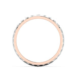 Load image into Gallery viewer, Designer Platinum &amp; Rose Gold Couple Rings JL PT 1113
