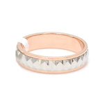 Load image into Gallery viewer, Designer Platinum &amp; Rose Gold Couple Rings JL PT 1113
