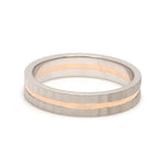Load image into Gallery viewer, Designer Platinum &amp; Rose Gold Couple Rings JL PT 1128
