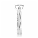 Load image into Gallery viewer, Platinum Unisex Ring with Diamonds JL PT MB RD 146
