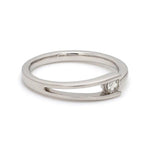 Load image into Gallery viewer, Designer Single Diamond Platinum Couple Rings JL PT 613

