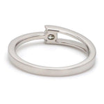 Load image into Gallery viewer, Designer Single Diamond Platinum Couple Rings JL PT 613
