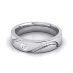 Load image into Gallery viewer, Designer Solitaire Platinum Couple Rings JL PT 583
