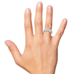 Load image into Gallery viewer, Designer Solitaire Platinum Engagement Ring for Men JL PT 316
