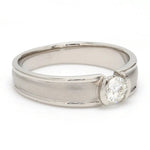 Load image into Gallery viewer, Designer Solitaire Platinum Engagement Ring for Men JL PT 316
