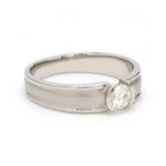 Load image into Gallery viewer, Designer Solitaire Platinum Engagement Ring for Men JL PT 316
