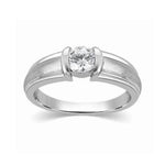 Load image into Gallery viewer, Designer Solitaire Platinum Engagement Ring for Men JL PT 316
